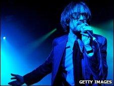 Jarvis Cocker on stage