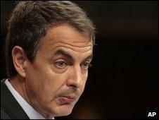 Spanish Prime Minister Jose Luis Rodriguez Zapatero