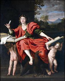 Saint John the Evangelist, by Italian master Domenichino