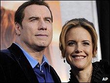 John Travolta and Kelly Preston