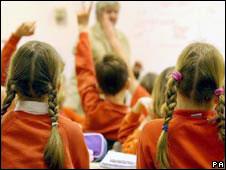 Children in classroom