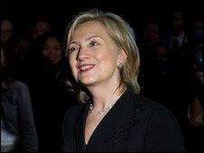 Hillary Clinton at the World Expo 2010