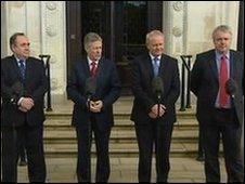 The leaders of Northern Ireland, Scotland and Wales met at Stormont