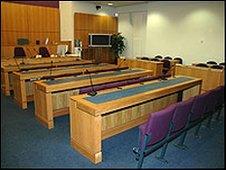 courtroom interior