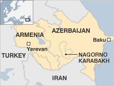 Azerbaijan map