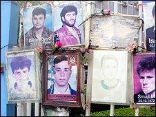 Pictures of missing Kosovan Albanians