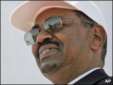 Sudanese President Omar al-Bashir on 3 March 2009