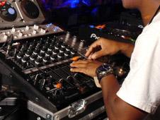 DJ at club