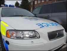 Cumbria Police car