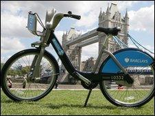 Barclays bike