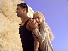 Dominic Cooper and Helen Mirren