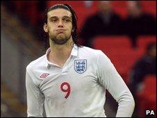 Newcastle striker Andy Carroll