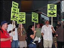 Anti-BP protest in Washington DC
