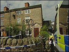 Scene of Holbrook deaths