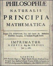 Title page of Newton's Principia Mathematica