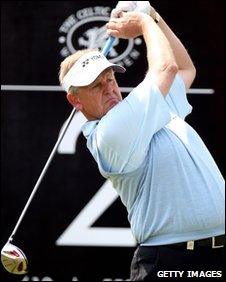 Colin Montgomerie is playing in the Wales Open