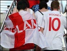 England football fans