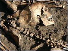 Skeleton unearthed in York