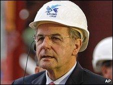 Jacques Rogge in Sochi 6.6.10