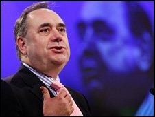 First Minister Alex Salmond