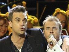 Robbie Williams and Gary Barlow