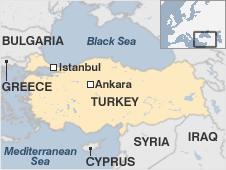 Map of Turkey