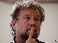 Peter Erlinder in court in Rwanda on 7 June 2010
