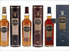 Glengoyne whisky range