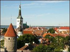 Tallinn, capital of Estonia