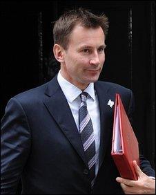 Culture Secretary Jeremy Hunt