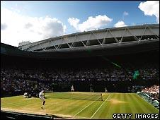 Men's 2009 final on Centre Court at Wimbledon
