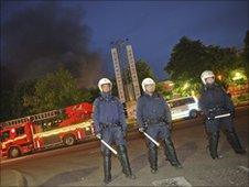 Swedish police, Rinkeby - 9 June 2010