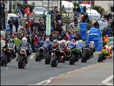 North West 200 motorbikes