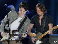 John Mayer and Keith Urban