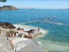 La Vallette bathing pools