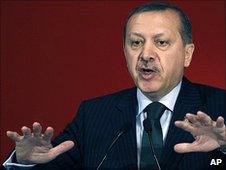 Turkish PM Recep Tayyip Erdogan