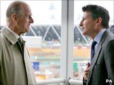 The Duke of Edinburgh and Lord Coe