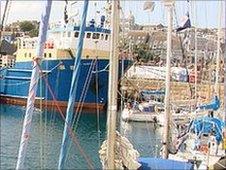 Penzance harbour