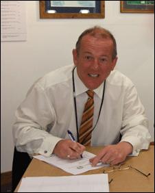 Aled Roberts, leader of Wrexham council