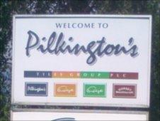 Pilkington's Tiles sign