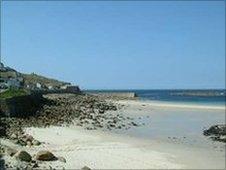 Beach in Cornwall