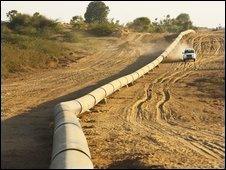 Pipeline in Rajasthan