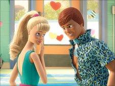 Barbie and Ken in Toy Story 3