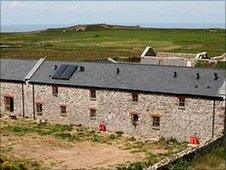 Farmhouse complex accommodation on Skomer