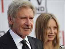 Harrison Ford and Calista Flockhart