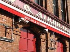 Spring and Airbrake in Belfast