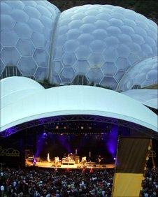 The Eden Project in Cornwall