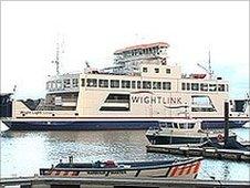 New Lymington to Yarmouth Wightlink ferry