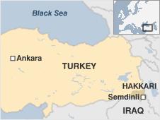 Map of Turkey