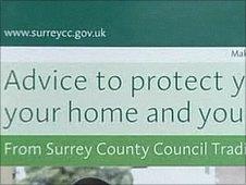 Advice leaflet available from Surrey County Council